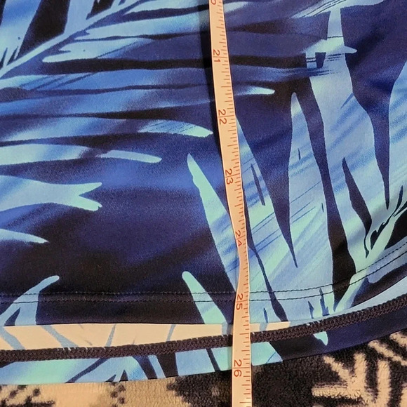 JANTZEN Women's Swim Dress Blue Floral Size 8 - Picture 11 of 15